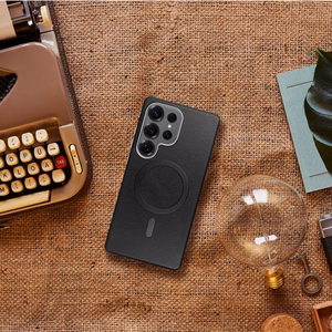 GENTLEMAN MAG ÜMBRIS Ümbris ühilduv MagSafe for SAMSUNG A57 must