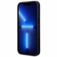 Ümbris BMW BMHMP14X22PTDK iPhone 14 Pro Max 6.7 "must / must Leather Stamp Tricolor Magsafe