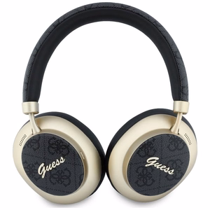 Juhtmevabad kõrvaklapid Guess ENC 4G Gold Script Metal, mustad