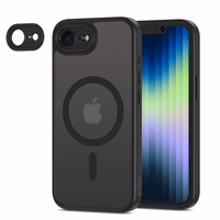 Tech-Protect MagCam MagSafe iPhone 16e Ümbris - Matte must