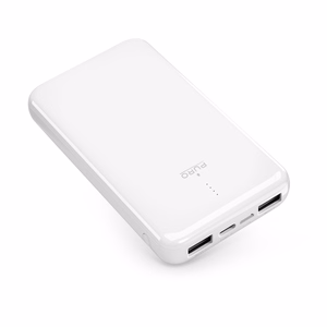 Powerbank Puro White 10000mAh 12W 2xUSB-A + USB-C - white