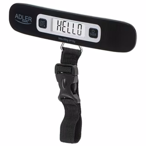 Adler reisi pagasikaal AD 8190, maksimaalne kaal (mahutavus) 50 kg, täpsus 10 g, must