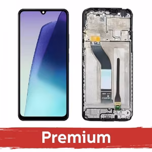 LCD ekraan ühilduv Xiaomi Redmi 14C 4G / Poco C75 must raamiga OEM