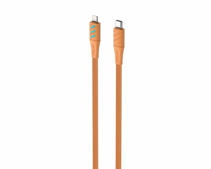 Havit CB6255 - USB laadimiskaabel Type C Lightning, 1 m (oranž)