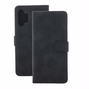 Smart Velvet ümbris jaoks Samsung Galaxy S9 Plus must