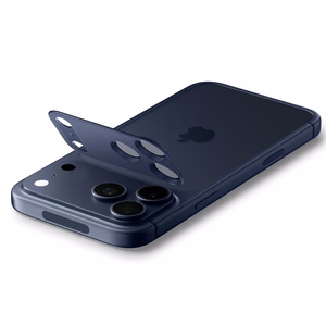 Spigen Optik Pro XL Camera Lens Glass jaoks iPhone 17 Pro - Navy sinine