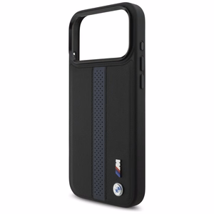 BMW M Perforated Stripe Logo MagSafe Ümbris jaoks iPhone 17 Pro Max - Sinine