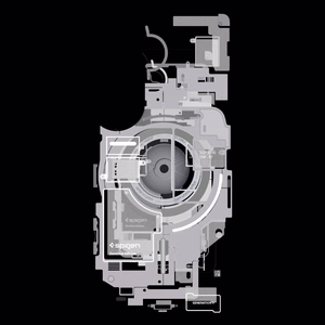 Spigen Ultra Hybrid Mag MagSafe ümbris Samsung Galaxy S26 Plus jaoks Zero One valge