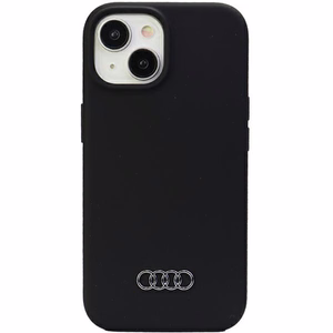 Audi Silicone Ümbris jaoks iPhone 15 Plus - must