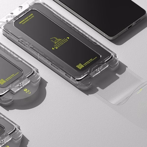 Ringke Easy Slide 2-pack karastatud klaas jaoks Samsung Galaxy S25 Edge - läbipaistev