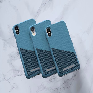 Nordic Elements Saeson Freja ümbris seadmele iPhone XS Max, petroolisinine