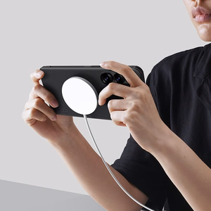 Nillkin Super Frosted Shield Pro Magnetic Ümbris jaoks Samsung S25+ with MagSafe - must