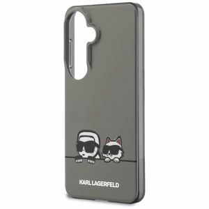 Karl Lagerfeld IML Peekaboo Karl&Choupette MagSafe Ümbris for Samsung Galaxy S26 - must