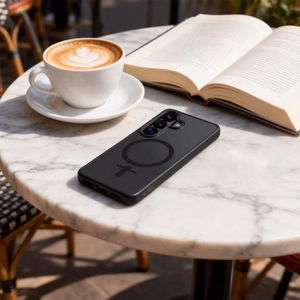 Tech-Protect Magmat MagSafe Ümbris for Samsung Galaxy S26 - must