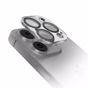 SBS Active Camera Lens D3O Karastatud klaas jaoks iPhone 16 Pro / 16 Pro Max Camera
