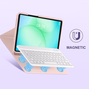 Tech-Protect SC Pen Ümbris jaoks Samsung Galaxy Tab A9+ / A11+ Plus 11.0 X210 / X215 / X216 / X230 / X235 / X236 - roosa