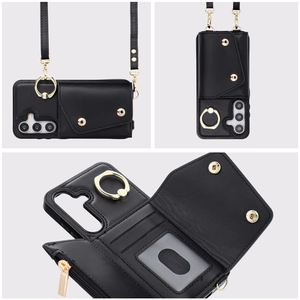 Rahakott Ümbris WONDER jaoks SAMSUNG A55 5G must