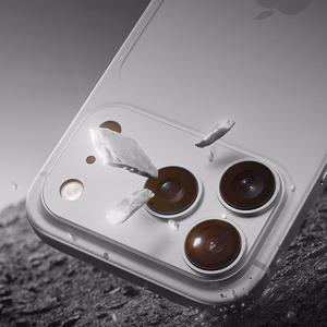 Benks Tempered glass Glass Warrior Metal Integrated Lens Protector (C069) jaoks Iphone 17 Pro (lens 3 pieces) oranž