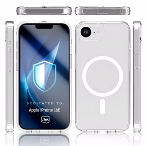 3mk Armor MagCase jaoks iPhone 16E - läbipaistev