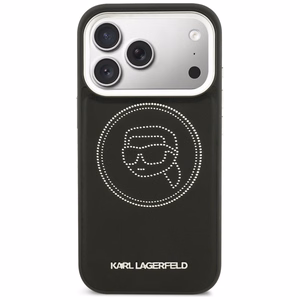 Karl Lagerfeld K Head Point Logo MagSafe Ümbris for iPhone 17 Pro Max - must