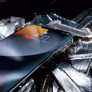 Crong 7D Nano Flexible Glass 9H kogu ekraani kattev hübriidne ekraanikaitse seadmele iPhone 13 Mini