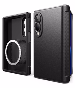 Ringke Onyx Flap ümbris seadmele Samsung Galaxy Z Fold 8, MagSafe-ühilduv – must