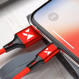 USB Cable Wozinsky "WUC-L2R" Red "Lightning" 200cm