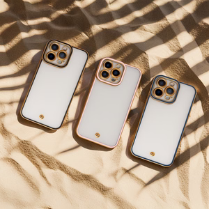 Silky Kuldne ümbris jaoks iPhone 15 Pro 6,1" sinine