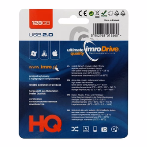IMRO флешка BLACK 128GB USB2.0