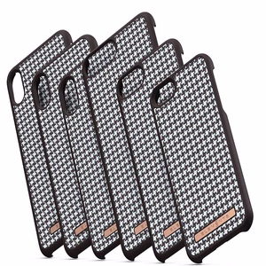 Nordic Elements Saeson Idun Pattern 2 ümbris seadmele iPhone XS Max, tumepruun