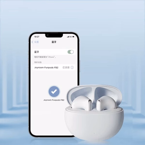 Juhtmevabad kõrvaklapid Joyroom JR-FB2 valged (Bluetooth 5.3)