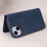 Smart Suede case for Xiaomi Redmi Note 15 5G (EU) navy sinine