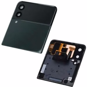 LCD ekraan Samsung F711 Z Flip3 5G puuteekraani ja raamiga (Välimine) must originaal (kasutatud Grade B)