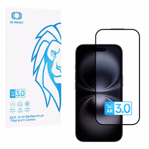 Закаленное стекло Tel Protect 10X AR 3.0 AntiReflective Titanium для Iphone 16 (конверт)