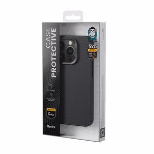 Benks Magnetic Armor Pro Kevlar Ümbris Metal Frame 600D jaoks Iphone 16 Plus must