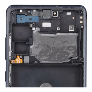 ServicePack LCD Display SAMSUNG S20 FE 4G 5G GH82-24219A sinine