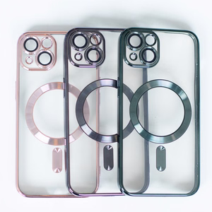 Värv Chrome Mag ümbris iPhone 16e / 17e jaoks must