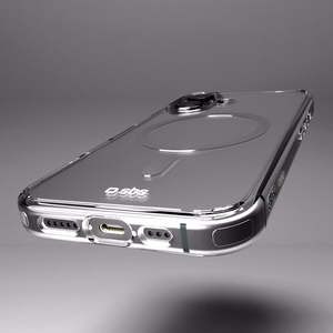 SBS Extreme Mag D3O MagSafe Ümbris jaoks iPhone 16 Plus - Läbipaistev