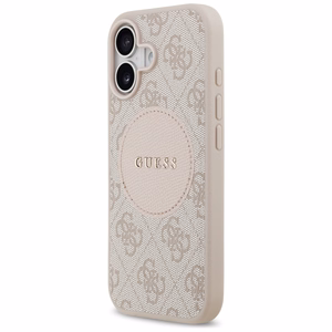 Guess 4G Circle Classic Logo MagSafe Ümbris jaoks iPhone 17 - Roosa