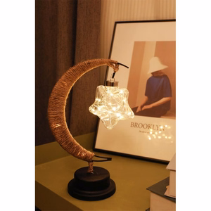 Laua lamp voodikõrval Twirl star Kunst Deco (versioon 3) EID