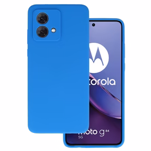 Silicone Lite Ümbris jaoks Motorola Moto G84 5G sinine