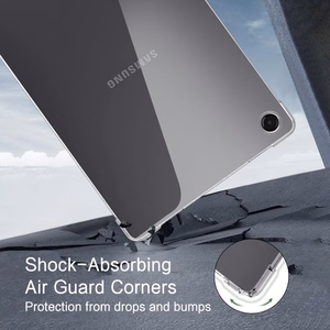 Tech-Protect FlexAir ümbris Samsung Galaxy Tab A9+ / A11+ jaoks - läbipaistev