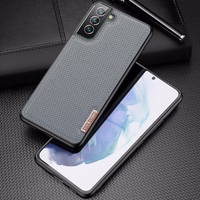 Dux Ducis Fino ümbris on valmistatud nailonist Samsung Galaxy S22 + (S22 Plus) sinisele mudelile.