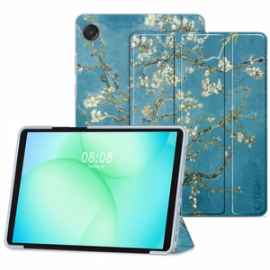 TechProtect SmartÜmbris jaoks Samsung Galaxy Tab A9+ / A11+ Plus 11.0 X210 / X215 / X216 / X230 / X235 / X236 - sinine and valge