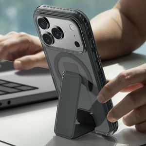 AmazingThing Titan Pro Holder чехол для iPhone 17 Pro совместимый с MagSafe - чёрный