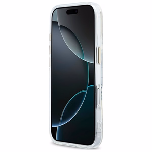 Karl Lagerfeld IML KL Script Logo MagSafe Ümbris for iPhone 17 - läbipaistev