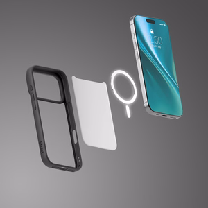 Etteri Matt Mag ümbris for iPhone 17 Pro must