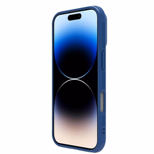 Чехол Nillkin CamShield Pro для iPhone 16 (синий)
