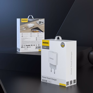 Dudao A14EUC PD 20W USB-C Wall Laadija koos Kaabel - valge
