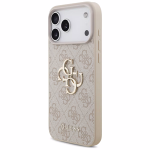 Guess 4G Big Logo Ümbris jaoks iPhone 17 Pro Max - Roosa